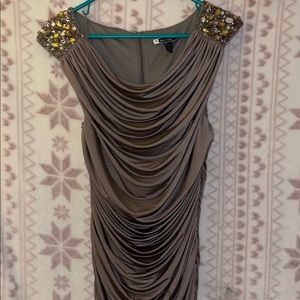 JS Botique dress size 16 with jewels